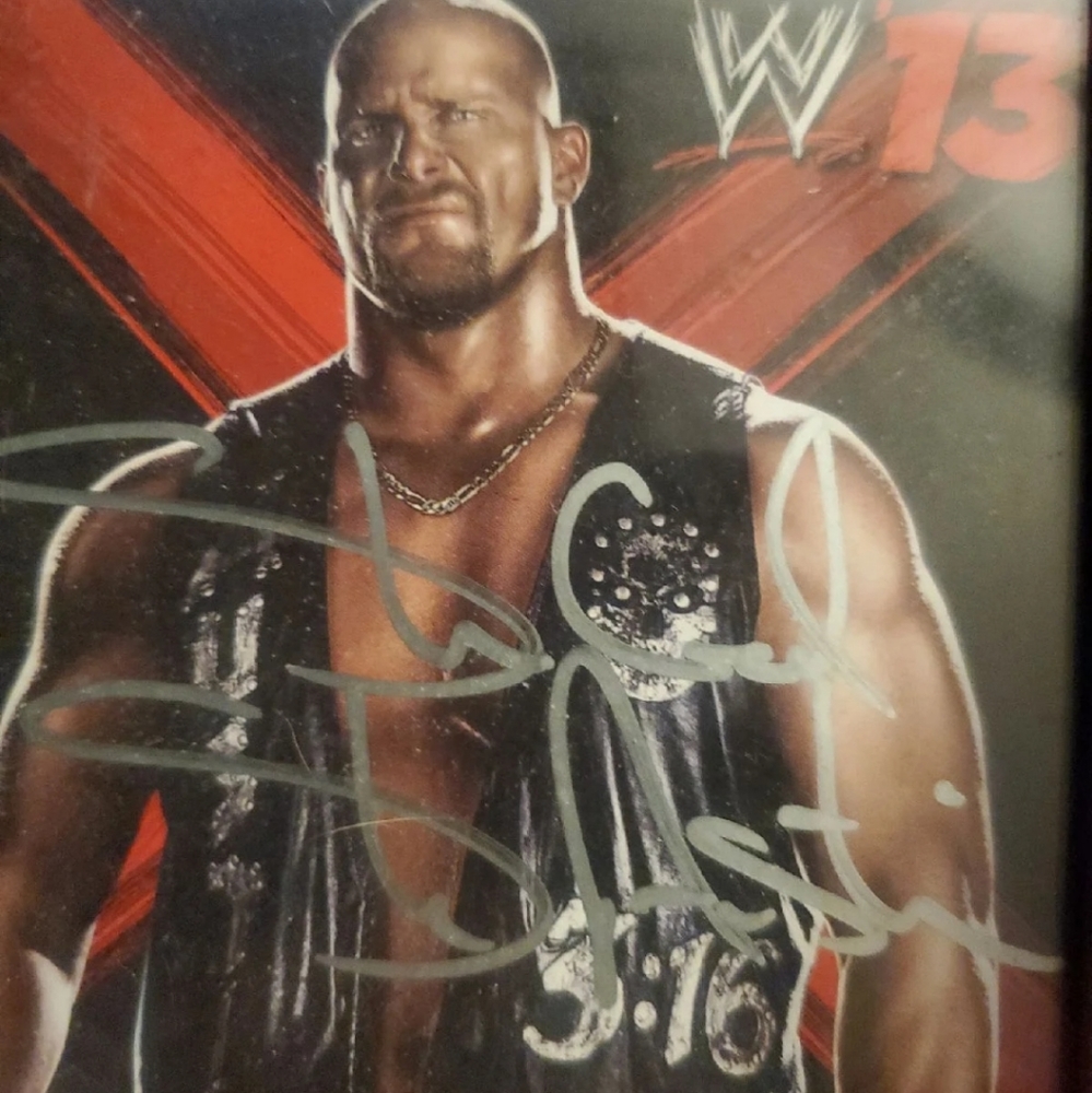 Ultra rare wwe Autograph
